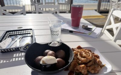 Delicious Food from Steel Coop at Sunset Marina