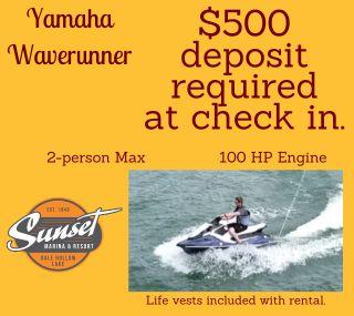 Sunset Small Watercraft waverunner